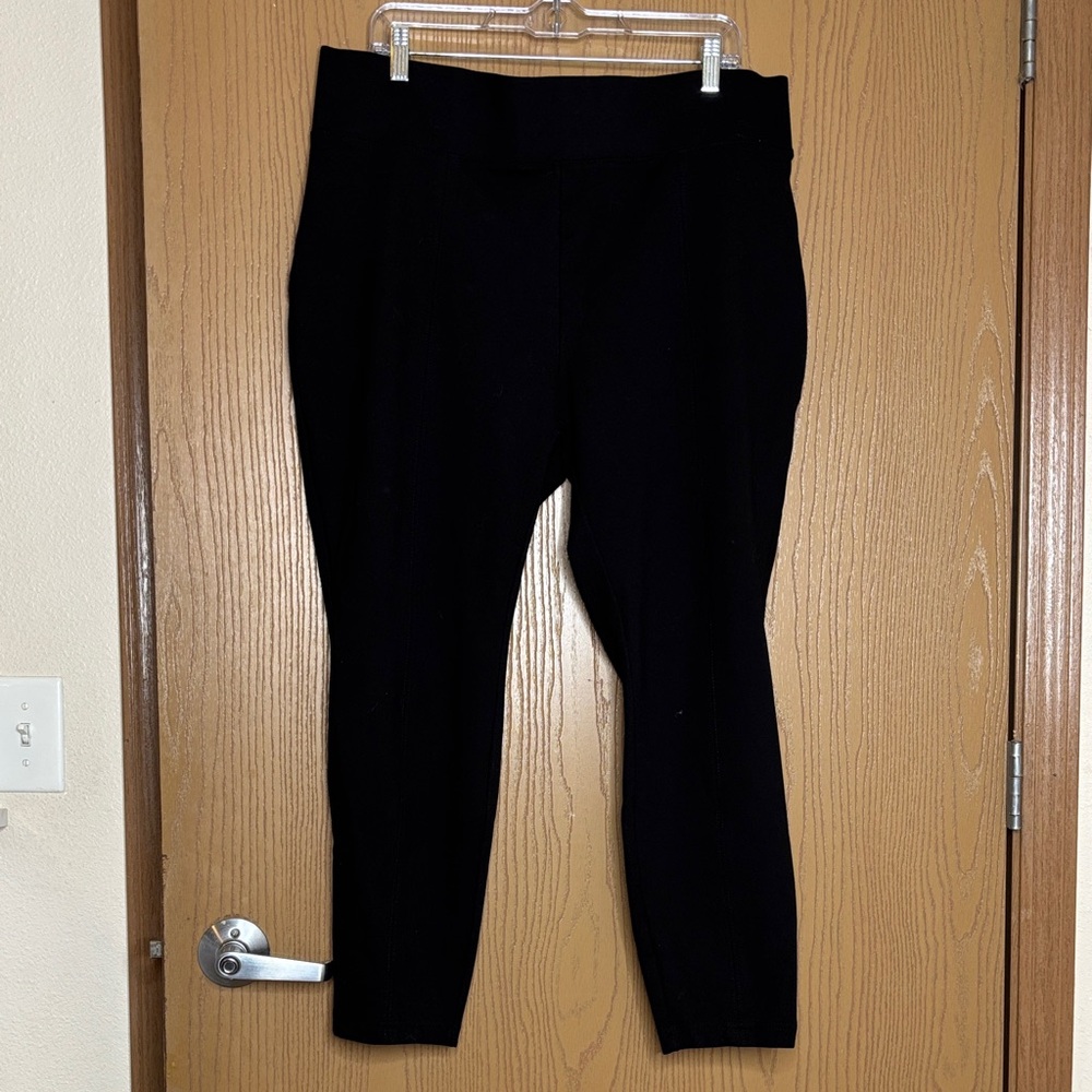 Black Dress Cropped Pants